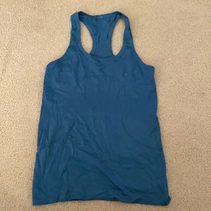 Lululemon Athletica Swiftly Tech Racerback Tank Size 6 Blue